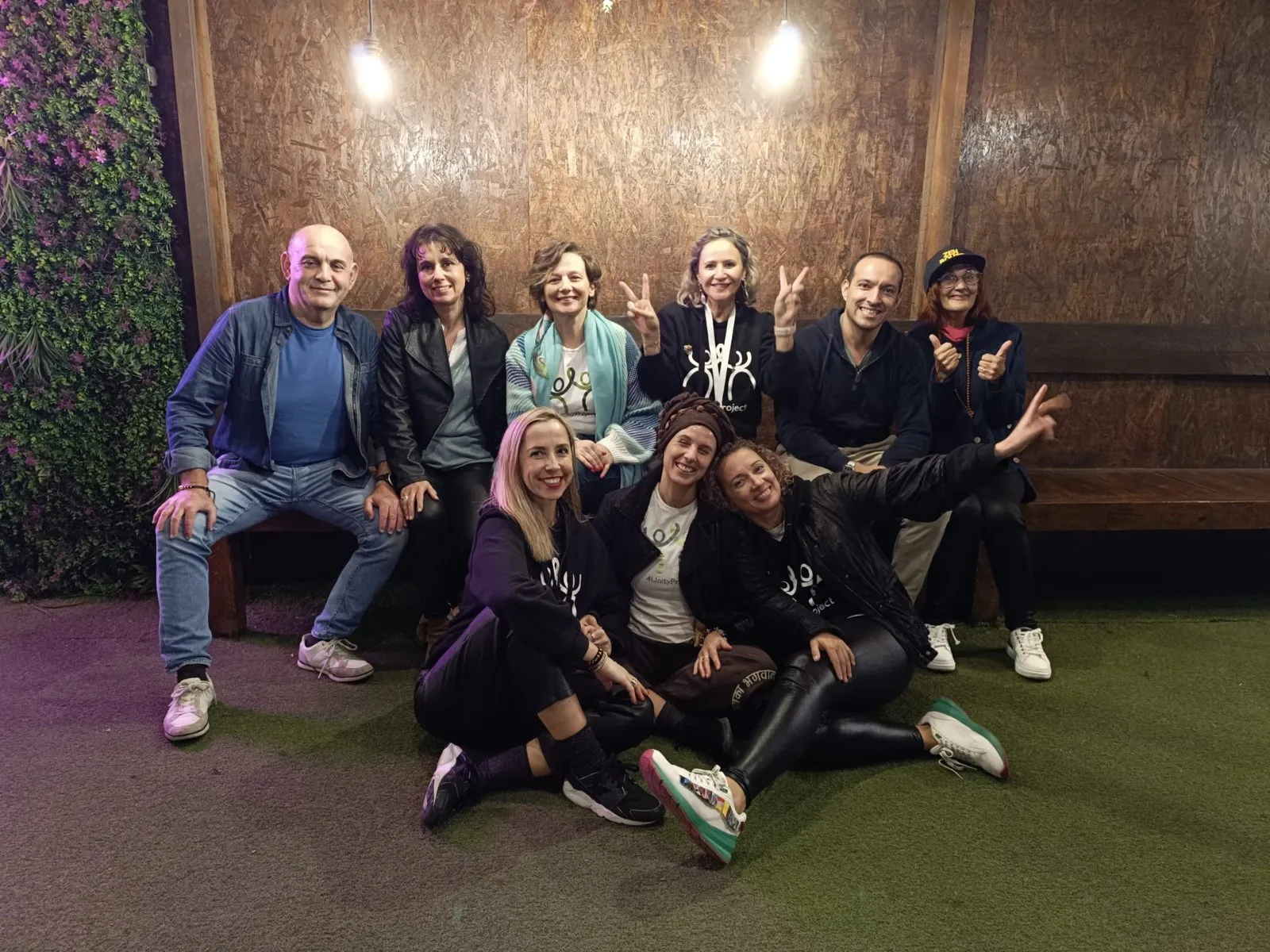 A get-together of the team and volunteers · See it on Instagram